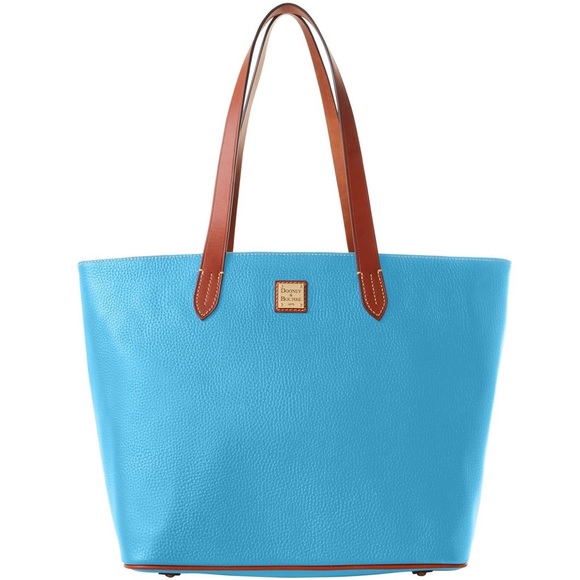 Dooney & Burke Large Shooper & framed coin purse - Picture 2 of 12